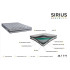 Матрац FDM Sirius 90x200