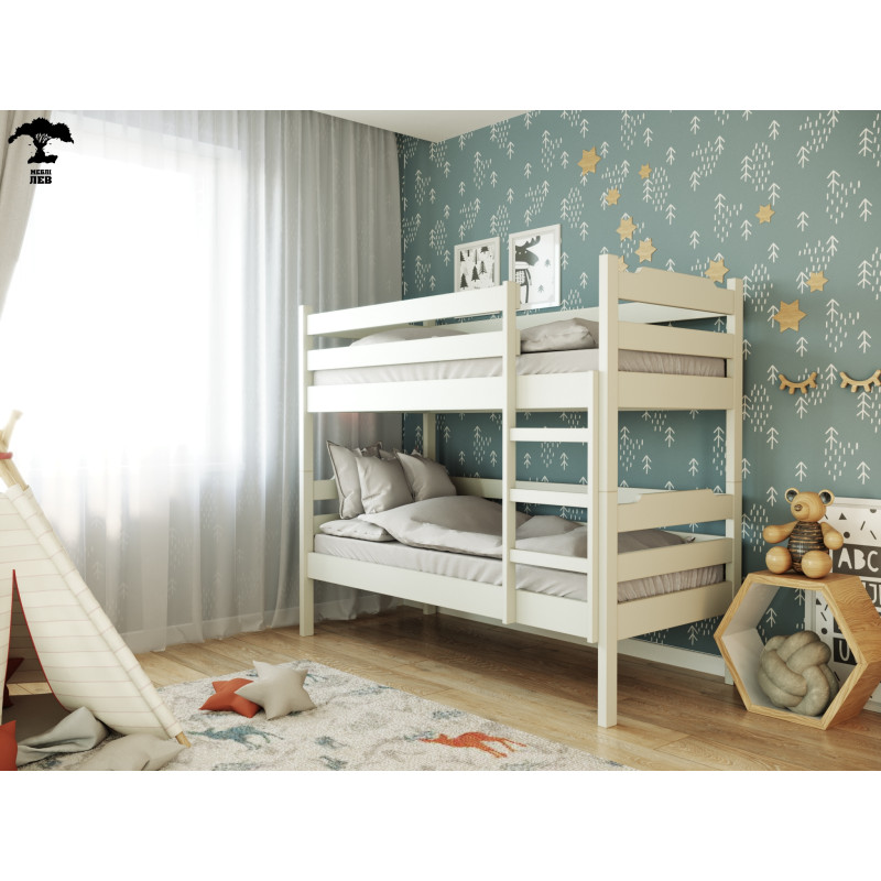 Дитяче двоповерхове ліжко Мілена 90x190