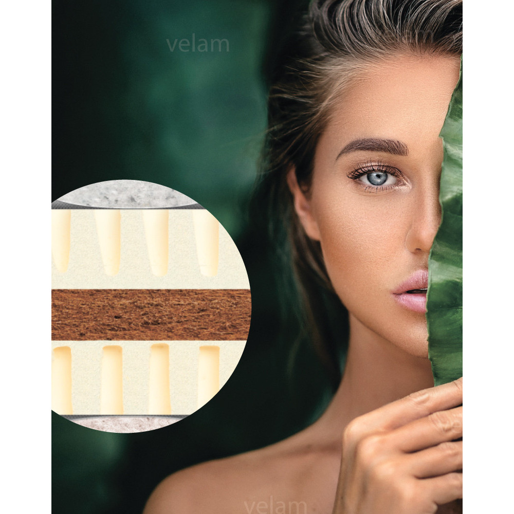 Матрац безпружинний «КОКО-ЛАТЕКС» ◇ 3 - Zone ВЕЛАМ