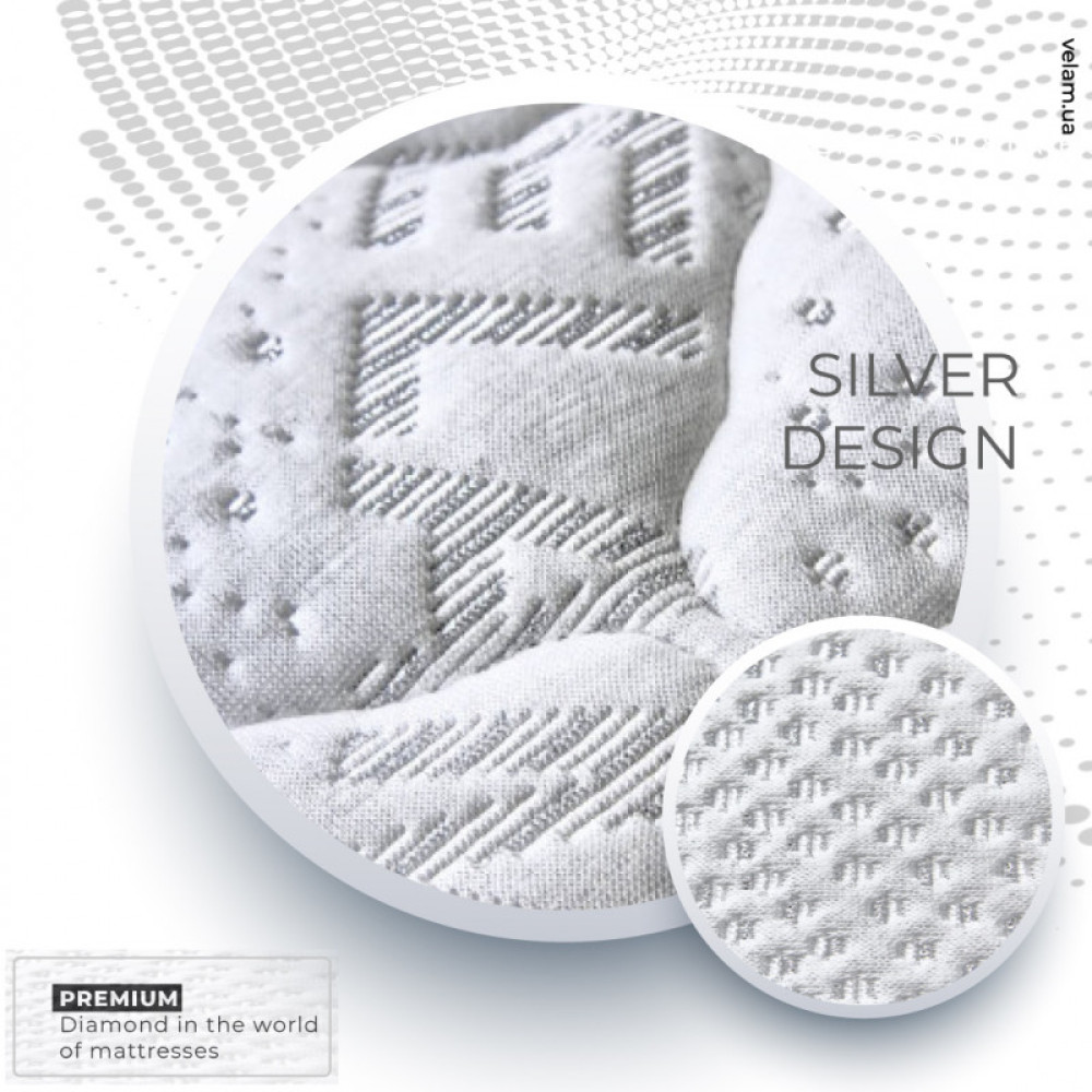 Матрац безпружинний «ОСАМ» ◇ 3 - Zone ВЕЛАМ