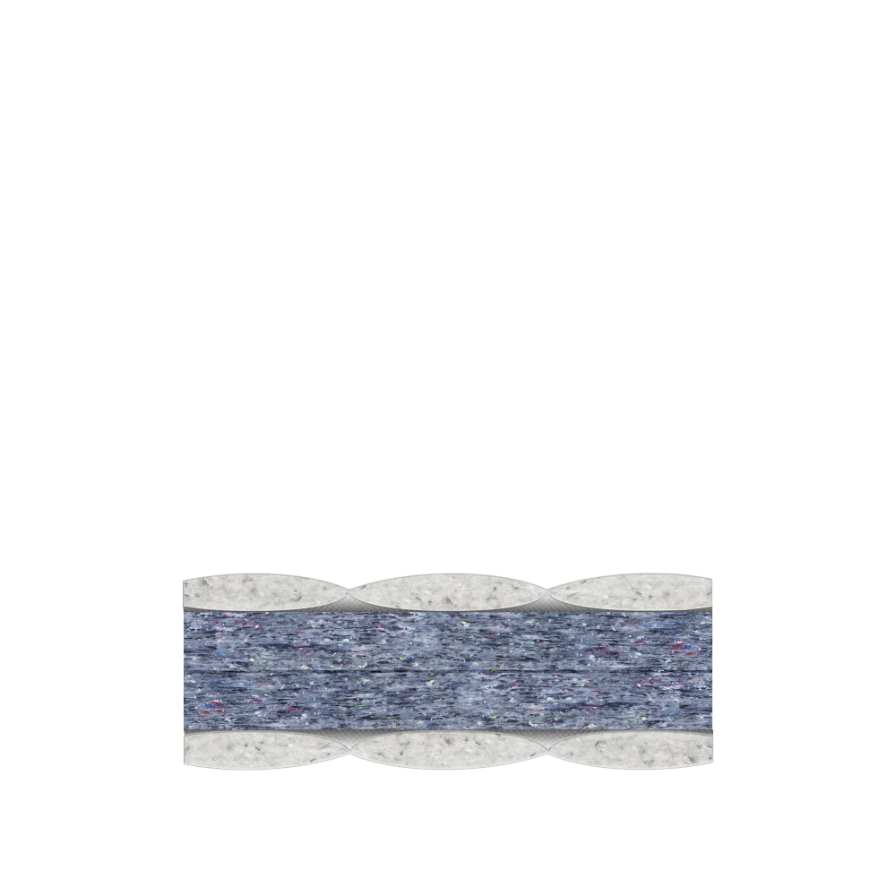 Матрац безпружинний «БРИЗ» MANI